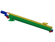 Single Screw Conveyor - INCLINED CONVEYORS